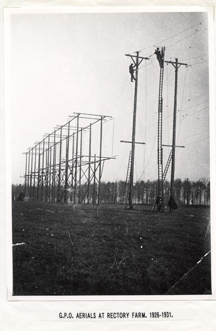 Experimental aerials at Wroughton